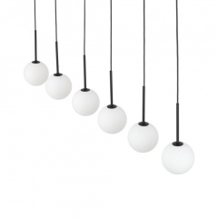 Люстра TK Lighting Martin 122x12 см Чорний (TK4504) Конотоп