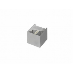Вуличний світильник AZzardo Gambino 10x10 см Сірий (AZ0958) Ізюм