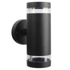 Вуличний світильник Polux Rino 15.5x10.5x23 см Чорний (Pol323996) Ізюм