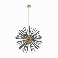 Люстра Zuma Line Urchin 78x78x129 см Золотистий (ZuP0491-09C-F7BC) Одеса