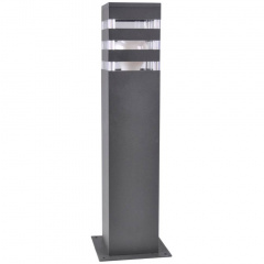 Вуличний світильник Polux Teksas 13x9x44 см Чорний (Pol316172) Тернопіль