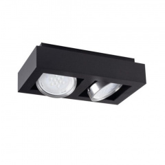 Точковий світильник Kanlux Stobi 34x18.5x9 см Чорний (Kan26838) Броди