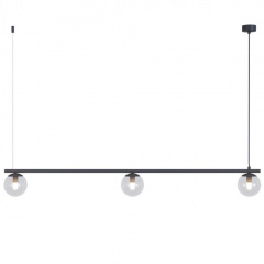Люстра Pikart Lights 26250 120x14 см Чорний (26250-4) Дзензелівка