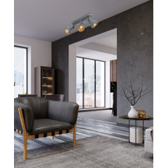 Спот Candellux Crodo 54x19 см Сірий (93-71125) Київ