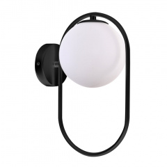 Бра Candellux Cordel 22x32 см Чорний (21-10179) Київ