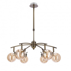 Люстра Candellux Lentini 74x75 см Латунь (36-16386) Городок