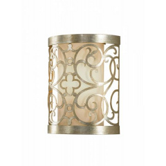 Настінний світильник Feiss Arabesque 19.7x24.1 см Сріблястий (FE-ARABESQUE1) Харків