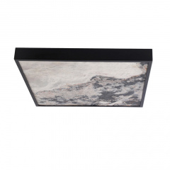 Потолочный светильник Candellux Luxan 49x49x5 см Черный (10-17062) Талалаевка