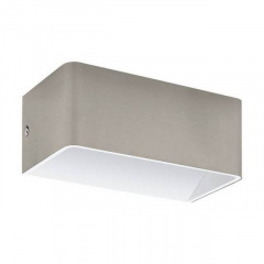 Настенный светильник Eglo Sania 20x8 см Никель (EG64555) Миргород