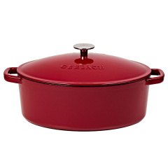 Жарівня Gerlach Natur Iron 31 см 5.5 л Бордовий (5901035508484) Васильків