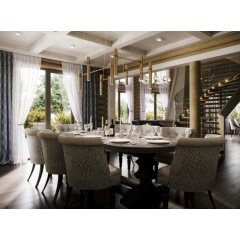 Люстра PikArt Tube Chandelier 200x48 см Золотистий (5299-1) Ізюм