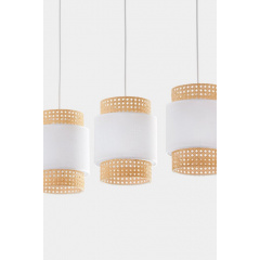 Люстра TK Lighting Boho 80x82 см Білий (TK6531) Ізмаїл