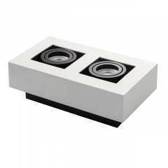 Точковий світильник Kanlux Stobi 25x14x5.5 см Білий (Kan26833) Ізюм