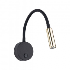 Бра TK Lighting Lagos 32x36 см Чорний (TK10039) Лосинівка