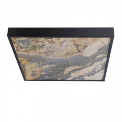 Стельовий світильник Candellux Luxan 59x59x5 см Чорний (10-17048) Кобижча