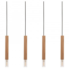 Люстра Zuma Line Madera 75x180 см Бежевый (Zu8620403) Ирпень