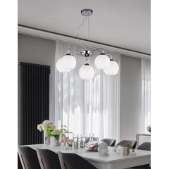 Люстра Candellux Larix 58x115 см Хром (35-23841) Ізмаїл