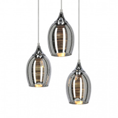 Люстра Candellux Marina 35x125 см Хром (33-60181) Тячів