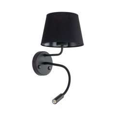 Бра TK Lighting Maja 40x19 см Чорний (TK10081) Славута