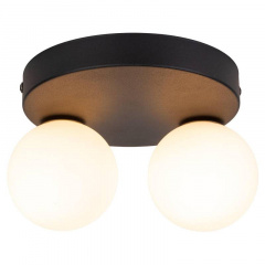 Стельовий світильник TK Lighting Bianca 24x19x15 см Біло-чорний (TK5682) Стрий