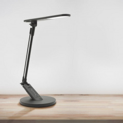 Настольная лампа Polux Optimum 32x18.5x45 см Черный (Pol324993) Вишневое