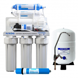 Система зворотного осмосу Filtrons 6-ти ступенева Universal з помпою (UNI-6 PUMP)