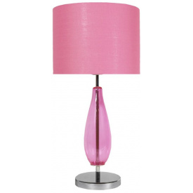 Настольная лампа Candellux Marrone 30x60 см Серебристо-розовый (41-01252)