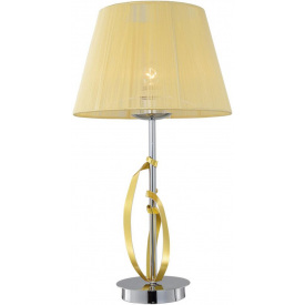 Настільна лампа Candellux Diva 23x50 см Золотисто-сріблястий (41-55071)