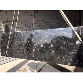 Плитка из Лабрадорита Неверовка 600х300х20мм Житомирские граниты