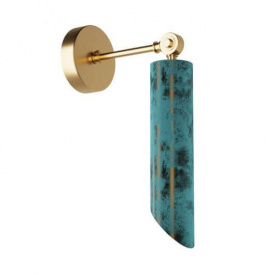 Бра PikArt Brass 6x31 см Золотистый (5921-2)