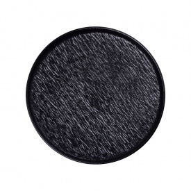 Тарелка YIWU 20 см Черный (HP-7-736)