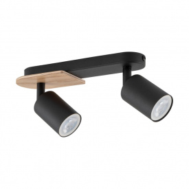 Спот TK Lighting Cover 18x35x14 см Коричнево-чорний (TK4674)