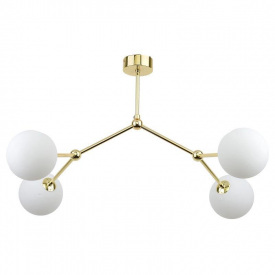Люстра TK Lighting Fairy 49x42 см Золотисто-белый (TK6470)