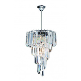 Хрустальная люстра WunderLicht K4217 42x114 см Прозрачный (K4217-46)