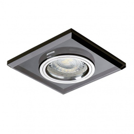 Точечный светильник Kanlux Morta 9x9x1 см Черный (Kan18510)