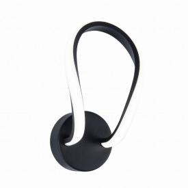 Бра Zumaline Erda 14x11.5x24 см Черный (Zu19600W-BK)