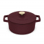 Каструля Berlinger Haus Leonardo Collection 24 см 4.35 л Бордовий (BH-6542) Черкаси