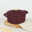 Каструля Berlinger Haus Leonardo Collection 24 см 4.35 л Бордовий (BH-6542) Черкаси