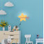 Настінний світильник Candellux Star 40x31 см Жовто-сірий (21-75734) Ковель