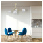 Люстра TK Lighting Fairy 49x42 см Золотисто-белый (TK6470) Изюм
