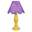 Настільна лампа Candellux Lola 26x41 см Жовтий (41-84378) Лосинівка