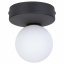 Стельовий світильник TK Lighting Bianca 16x12x15 см Біло-чорний (TK5681) Прилуки