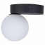 Стельовий світильник TK Lighting Bianca 16x12x15 см Біло-чорний (TK5681) Прилуки
