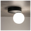 Стельовий світильник TK Lighting Bianca 16x12x15 см Біло-чорний (TK5681) Прилуки