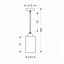 Люстра Candellux Bistro 10x100 см Чорний (31-00569) Городок