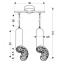 Люстра Candellux Tuba 30x100 см Чорний (32-78650) Луцьк