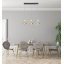 Люстра Candellux Gregory 70x120 см Золотистий (33-79008) Броди