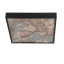 Стельовий світильник Candellux Luxan 39x39x5 см Чорний (10-17079) Київ