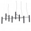 Люстра PikArt Tube Chandelier 200x48 см Чорний (5299-20) Чернівці