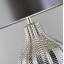 Настільна лампа Searchlight Chevron 33x52 см Хром (SeEU3452SM) Дніпро